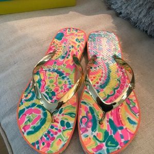 Lily pulitzer fun brace shoes New